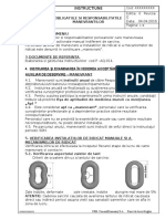 I-IR-007 Exploatarea Palanelor Manuale HOG