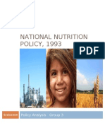 National Nutrition Policy