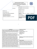 ESTADISTICA Plan de Evaluacion