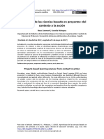 Sanmartí - Aprendizaje de Las Ciencias Basado en Proyectos