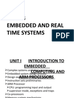 EC6703 Embedded and Real Time Systems