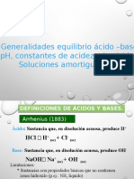 2.0 PH, Constantes de Acidez y Basicidad, Amortiguadores GRT 2019 (2S)