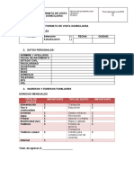 Formato de Visita Domiciliaria