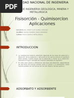 Gavino Fisisorción - Quimisorcíon