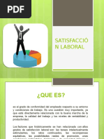 Satisfacción Laboral