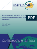 EURAMET cg-21 V 1.0 Guidelines in Volumetric Calibrations - Ga.es