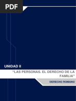 Derecho Romano - U2