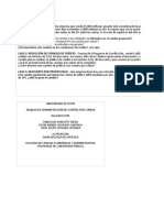 Trabajo de Administración de Cuentas Por Cobrar .