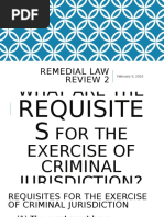 Remedial Law Review 2: February 5, 2020