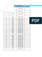 Balance Activity List