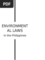 Environment Al Laws: in The Philippines