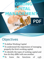 Working Capital Management