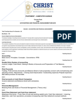 Course Pack FOR Accounting and Financial Management-Mca235