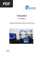 3d Printer Manual