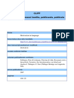 Motivation in Language. An Attempt at Systematisation