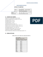 Memoria de Calculo - Hidraulica