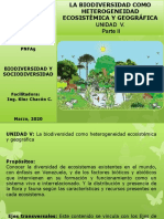 Biodiversidad y Sociodiversidad. Unidad V.parte 2 Diversidad en Ecosistemas