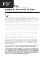 Christianity Without Christians