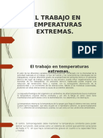 10 El Trabajo en Temperaturas Extremas