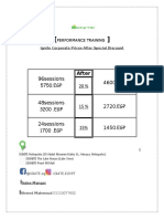 96sessions 5750.EGP 4600 .Egp 20 % 48sessions 3200 .EGP 15 % 2720 .Egp