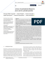 7-Muller. 2019. Risk Factors For Recurrence of Periodontal Disease in Patients in Maintenance Care