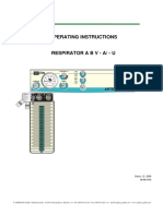 Stephan Respirator ABV - User Manual