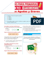 Palabras Agudas y Graves PDF