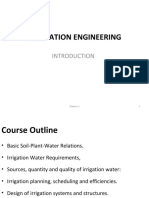 Irrigation Engineering: 1 Chapter-1