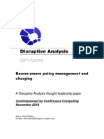 Policy MGMT Paper 2 - Bearer-Aware Policy and Charging