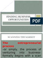 Finding Business Opportunities