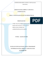 Tarea 2 - Contextualización de Los Grupos Étnicos