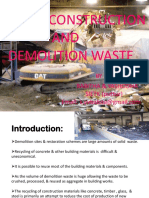 Use of Construction AND Demolition Waste: BY Babitha & Yashodha SIETK (Puttur)