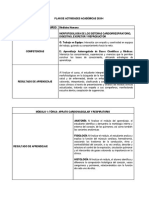 MF3 HASTA 6SS Plan de Actividades Morfofisiología Del Sistemas Cardio Respiratorio Diges