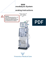 Fresenius 5008 Hemodialysis System - User Manual