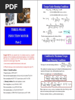 Three-Phase Induction Motor Part-2: Torque Under Running Conditions