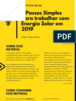 E-Book 3 Passos para Trabalhar Com Energia Solar