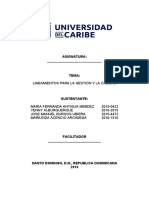 Lineamiento para Gestion y La Calidad de Los Centros Educativos