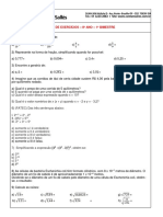 Lista de Revisão - Matemática