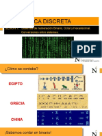 SEM 1 - DS - Sistema de Numeración y Conversión