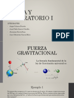 Gravitacion Universal - Peso - Tercera Ley de Newton