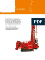 Sandvik D245S Rotary Blast Hole Drill: Technical Specification Technical Specification