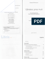 Gandesc Prea Mult - Christel Petitcollin PDF