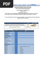 Eredivisie Fixtures Template