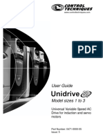 User Guide: Universal Variable Speed AC Drive For Induction and Servo Motors