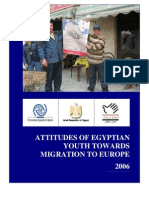 Attitudes of Egyptian Youth Towards Migration To Europe, Ayman Zohry