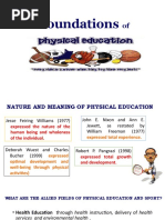 Pe Foundation of Pe