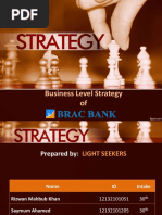 Business Level Strategy of BRAC Bank