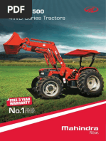 Mahindra 8000 9500 4WD Series Brochure Web PDF