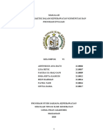 KELOMPOK VI Standar Praktik Dalam Keperawatan Komunitas Dan Program Evaluasi