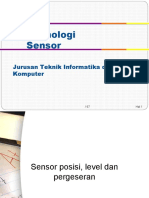 Sensor Posisi, Level Dan Pergeseran